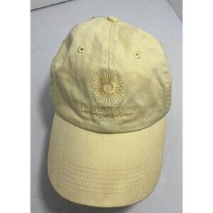 San Juan Hotel & Casino Adjustable Baseball Hat Yellow Antigua